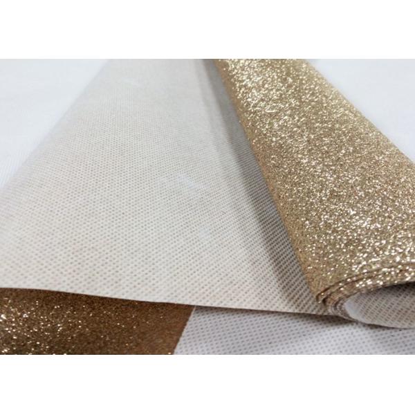 80gsm Non Woven Backing Glitter Material Multi Color 0.6mm Thickness