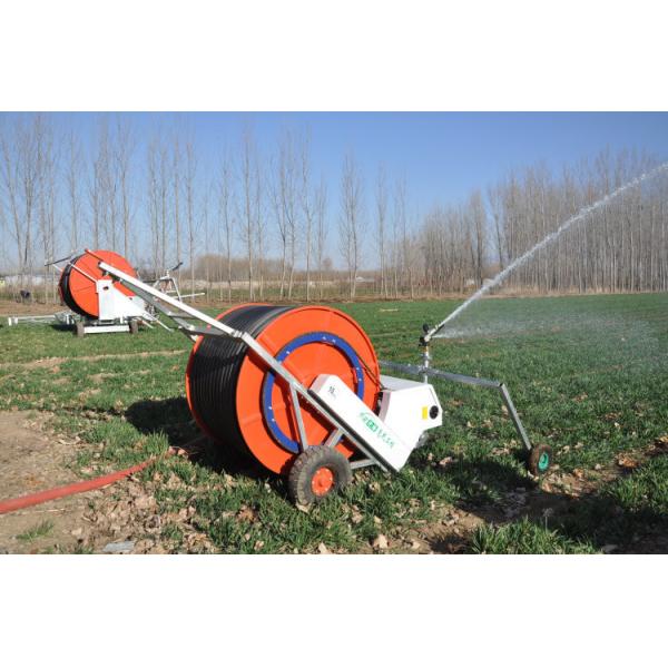 Enabled Versatile Agriculture Hose Reel Irrigation System Advanced Automatic Watering