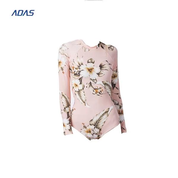 Femmes Hommes Longues Manches Surf nage Robe de protection contre l'éruption UV à l'épreuve de la lumière