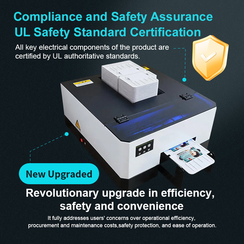 Professional Business Pvc Id Card Printing Machine