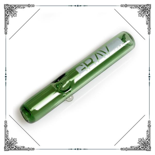 4 Inches Mini Steamroller Smoking Glass Tube Round Tubes Clear Blue Green Amber Pipes