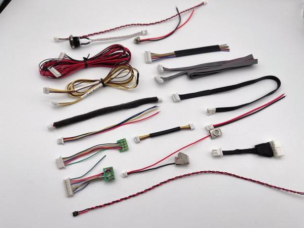 Black Wire Harness Assembly JST PH 2.0 10 Pin Male Female Plug Connector