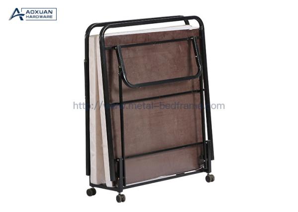 90x90x31cm Black Single Size 2 Fold Sofa Bed Mechanism