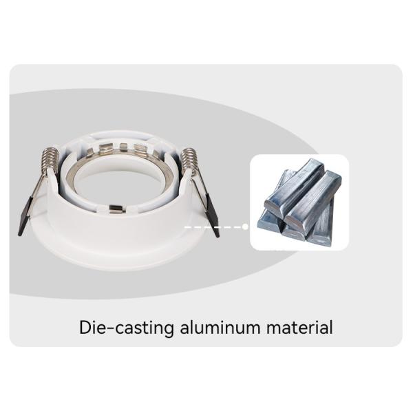 Ø75mm MR16 Recessed Spotlight Deep Anti-glare For Commercial