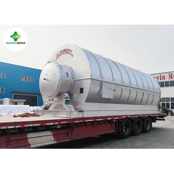 Waste Plastic And Tyres To Fuel Oil Pyrolysis Plant 5 Ton Capacity