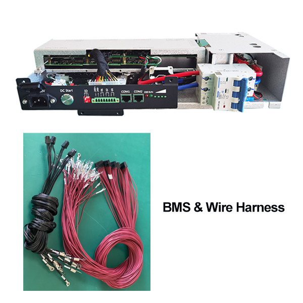 Интегрированный 40s Bms для Lifepo4 батарея 128V 100A 50A Canbus Rs485