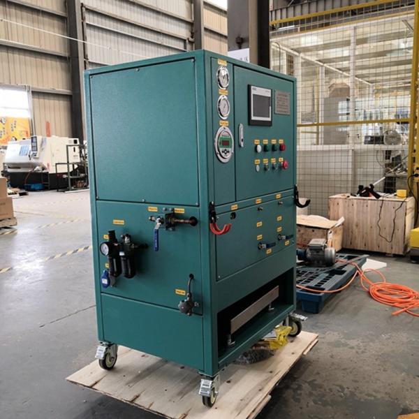 Sistema de enchimento de refrigerante de estágio único Máquina de enchimento de cilindros comerciais de refrigerante R410a MO99 R438A