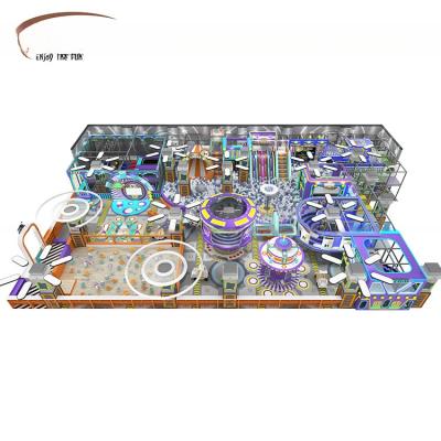 400w Commercial Indoor Playground Equipment Soft Play Set For Shopping Mall