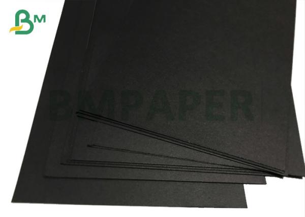 Placa de papel de empacotamento preta escura dos lados do dobro dos rolos enormes 150gsm 200gsm