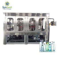 Fonction pure 3 de capsuleur de joint de machines de remplissage de l'eau minérale de l'eau dans 1 pour une plus petite bouteille