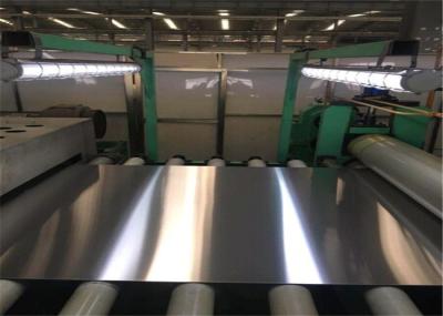 Bobina laminada lisa, tiras de metal de aço inoxidável Gray Metal Color High Strength