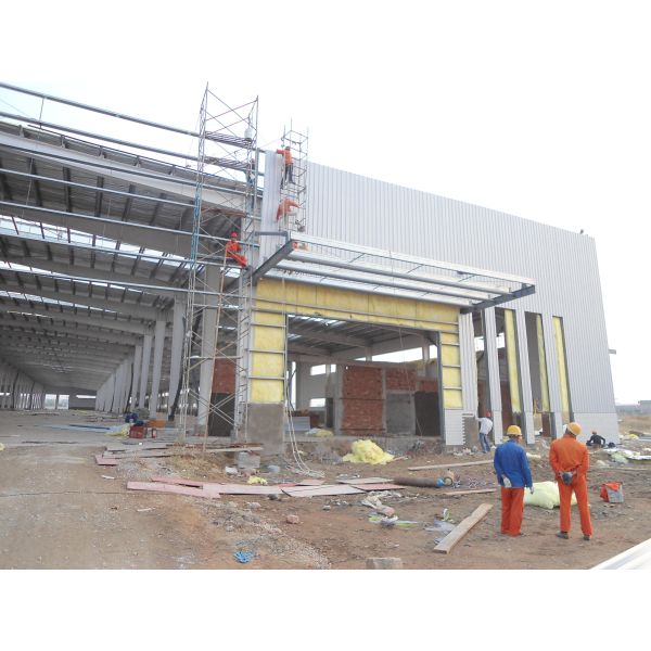 Mixed-Use Steel Structure Building with Warehouse and Office Space Barndominium KXD Steel Structure