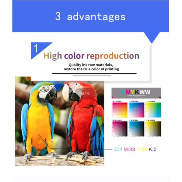 Пигмент чернил печатания ткани футболки для принтера фильма ЛЮБИМЦА A3