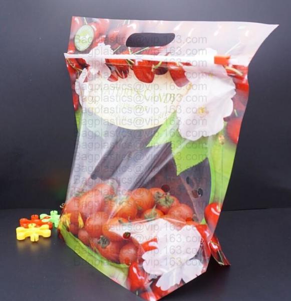 Stand Up Roasted Chicken Packaging Bags With Zip Top hot roast, rotisserie chicken bag, microwaveable bag, slide plastic