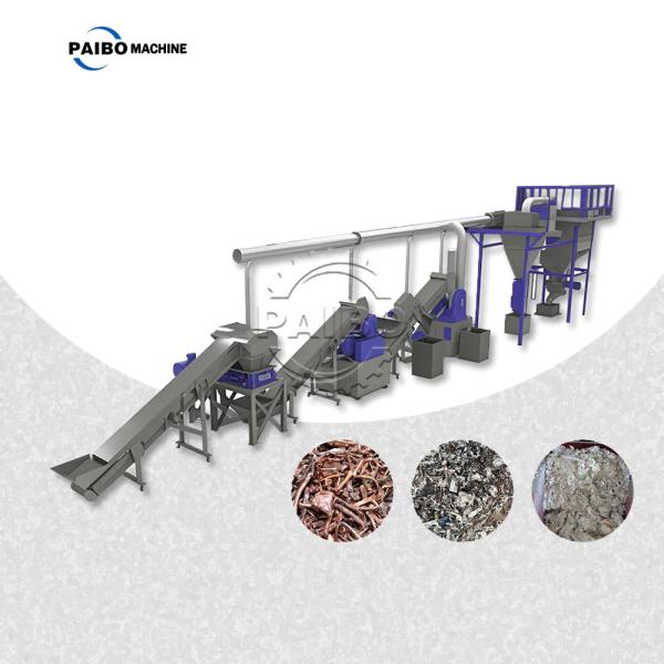 Automatic Processing Type Used Refrigerator Recycling Machines for Crushing and Dismantling