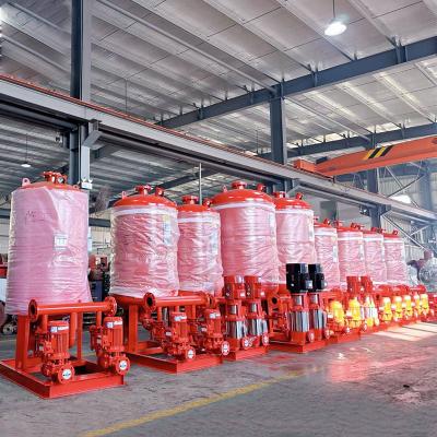 5.4 m³/h Flow 220V Fire Fighting Booster Pump Water Supply System
