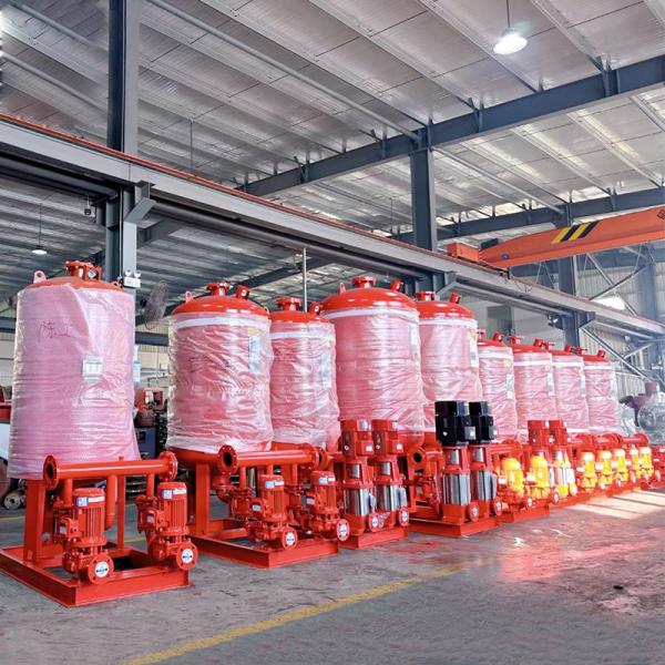 Sistema de bomba de refuerzo de incendios 3.6-5.4 m3/h Flujo 220V eléctrico