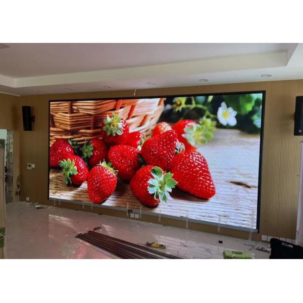 Die-cast Aluminum Indoor Full Color LED Display Best Viewing Angle of 1m-10m 100 000 Hours Lifetime