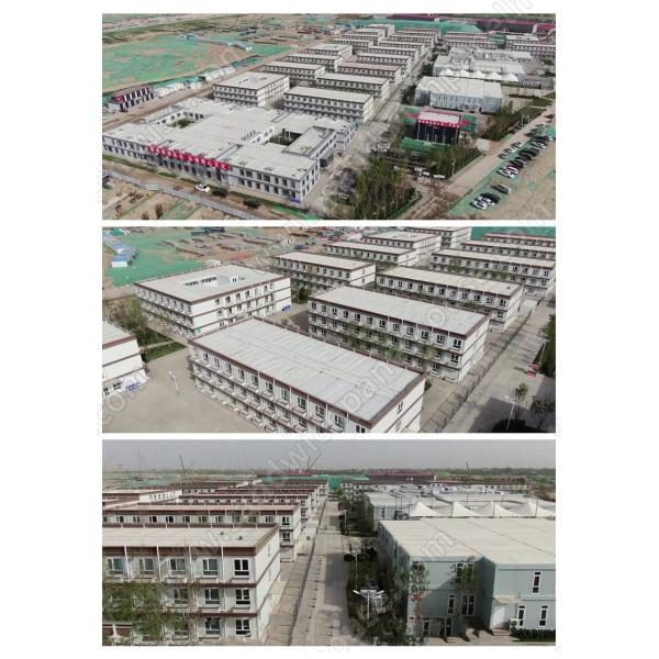 Дом контейнера временного жилья низкой цены Prefab для беженца