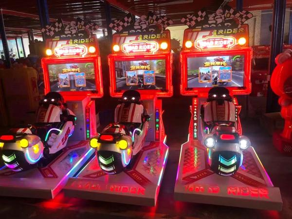 Kids Game Motor Simulator Motorbike Arcade Machine Coin Operated