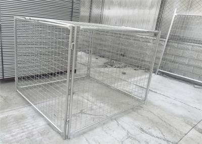 Customized Galvanised Steel Rubbish Cage HDG 14 Microns / 42 Microns