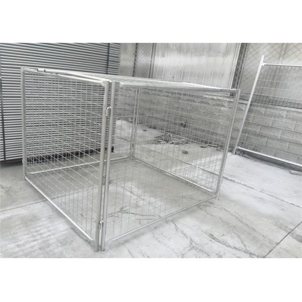 Galvanized Steel Wire Mesh Rubbish Cage construction site