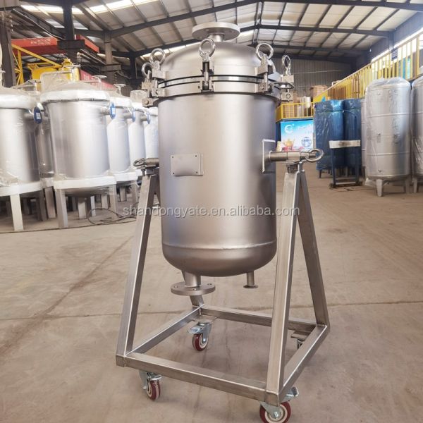 Titanium Chemical Filter for Electroplating Process Large Flow and High Precision Stainless Steel Titanium Rod Filter