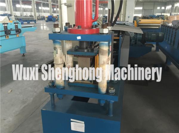 U Profile Purline Sheet Metal Cold Roll Forming Machine 0.7 - 2.5 mm Thickness