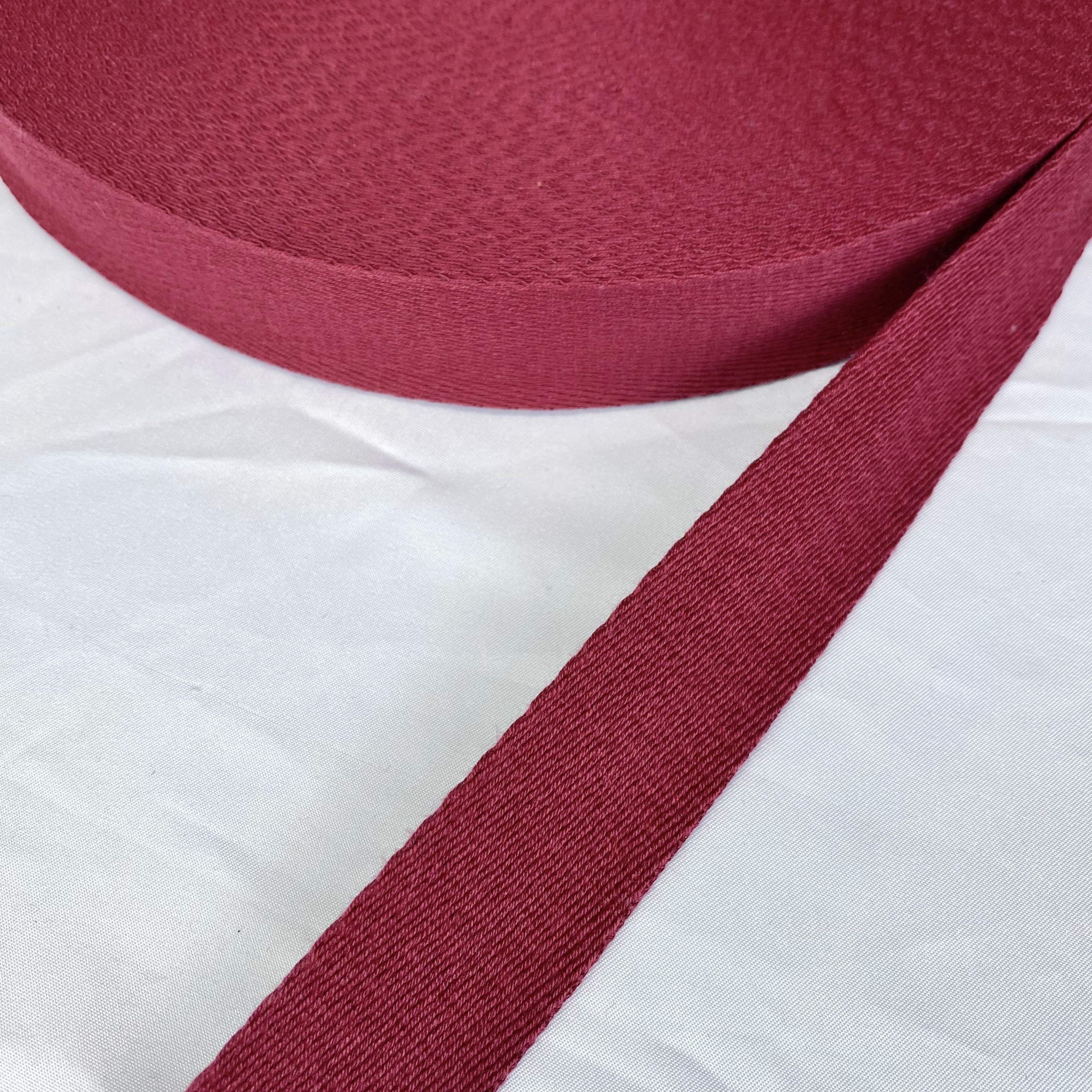 Thickened polyester-cotton webbing Various colors Backpack strap Belt Handbag strap