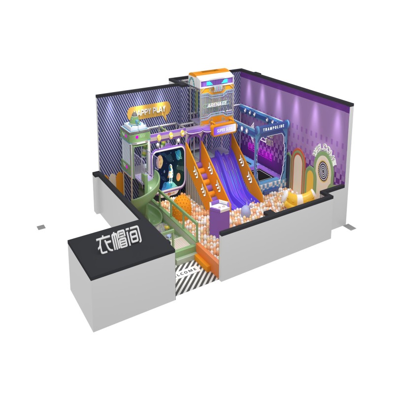 Mini Themed Indoor Playground Park Soft Kids Naughty Castle for Commercial