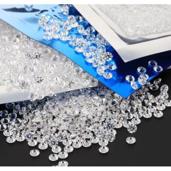 Драгоценные камни 0,8-2,9 мм Белый камень CZ Малый размер 5A Кубический циркония для женских ювелирных изделий