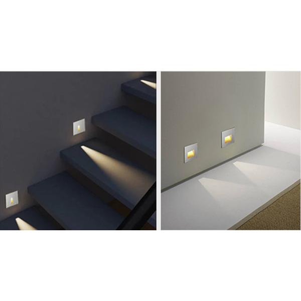 Sensor Control LED Wall Light for Indoor/Outdoor Stairway 3000K/4000K Color Temperature