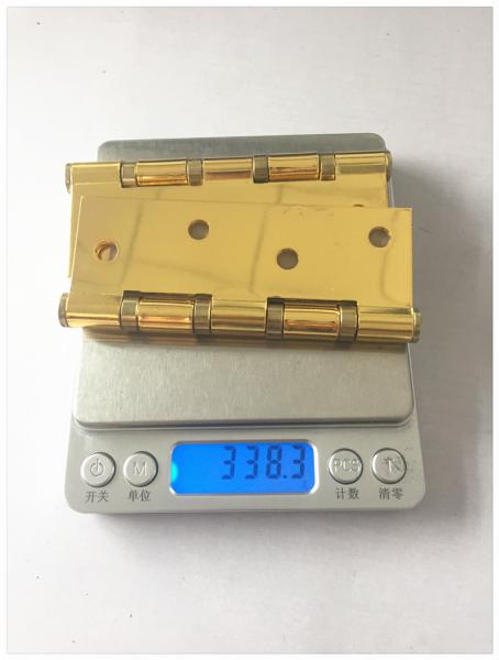 Auto Close Type Ball Bearing Door Hinges , Ss Ball Bearing Hinges Oil Resistance Flat Head