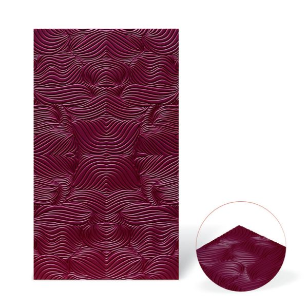 Decorative Embossed PVC Membrane Foil For High End Furniture Wrap REACH Compliant