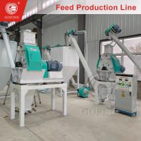 1 tonne/h ligne de production de granulés multifonctionnels pour aliments pour animaux