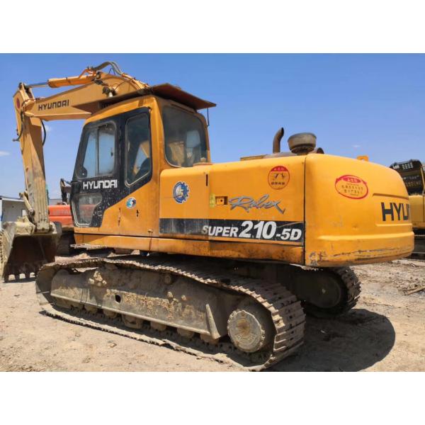 20 Ton Hyundai 210-5 Excavator Second Hand Crawler Excavator with HYUNDAI Engine