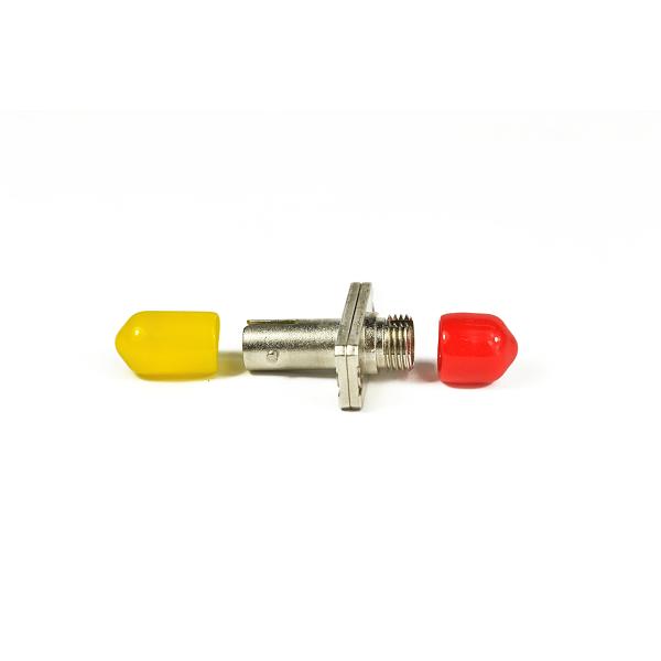 FC-ST Metal Optic Fiber Adapter / Fiber Optic Cable Adapter Multi Mode