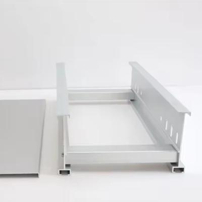 2-9m Length Rectangular Trough Cable Trays for Cable Support and Management