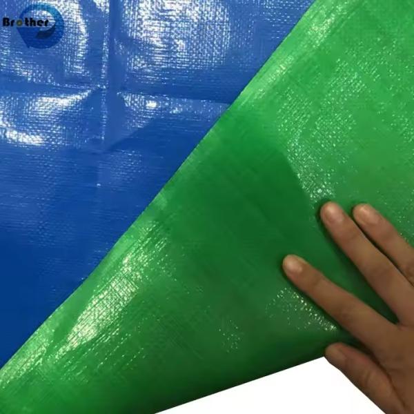 100% Waterproof High Density Virgin Polyethylene Fabric Polyethylene Material Plastic Tarpaulin Tarps Roll