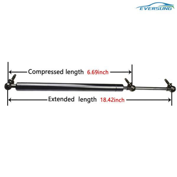 Jeep Grand Cherokee 1999-2004 Tailgate Lift Support Struts trunk door shocks 370mm