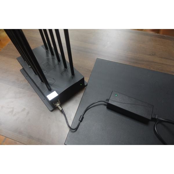 200-400 квадрат измеряет сжимать Jammers сигнала блокатора сигнала WiFi Jammer канала настольные 100W RF 5G ряда 10