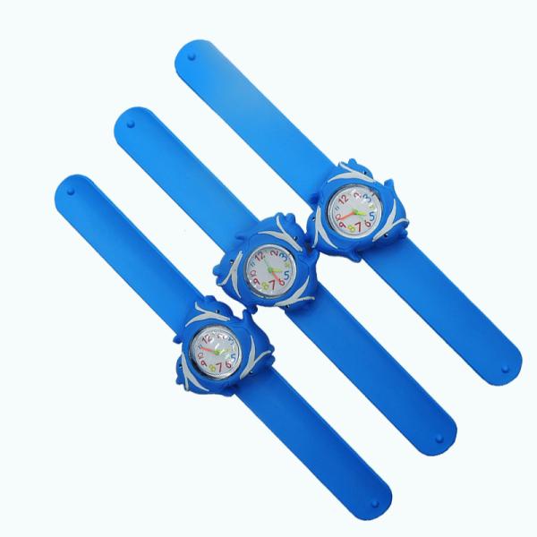 led Children's fruit spinning pineapple clap silicone watch bracelet gift custom logo cartoon clap quartz literal