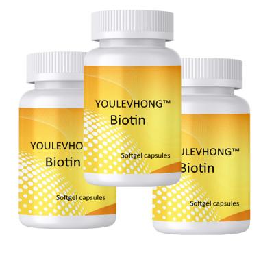 Natural Biotin 5000Mcg Vegeterian Capsules Support Hair Skin And Nails Vitamin Supplements YOULEVHONG Supplements Skin Beauty Herbal Health Natural Extract & Multivitamin