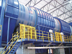 Timber Wood Drum Rotary 132m3/H Log Peeler Debarker