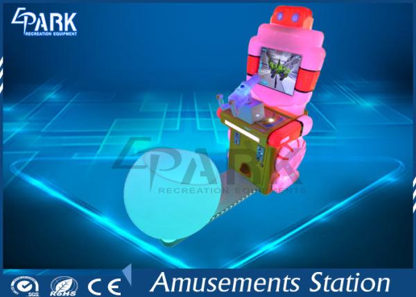 Indoor Coin Pusher Car Racing Game Machine Robort Delux Simulator For Children