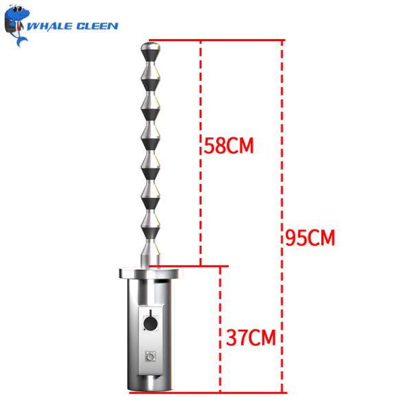 Anti Explosion Design Portable 3000W Submersible Ultrasonic Tubular Transducer Cleaner