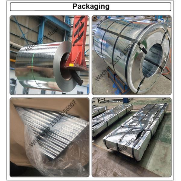 Galvanizing steel sheets / galvanised coil / 0.18x662mm gi full hard tile
