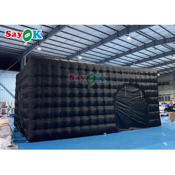 Реклама Ночной клуб Надувная кубическая палатка Сильный Оксфордский ткань материал Надувная воздушная палатка