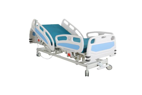Cheap 5 Function Electric Adjustable Automatic Hospital Bed ICU Bed For ICU Room
