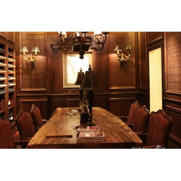 Красная крона отрезала отрезать листа облицовки естественный, древесина облицовки вырезывания дуба